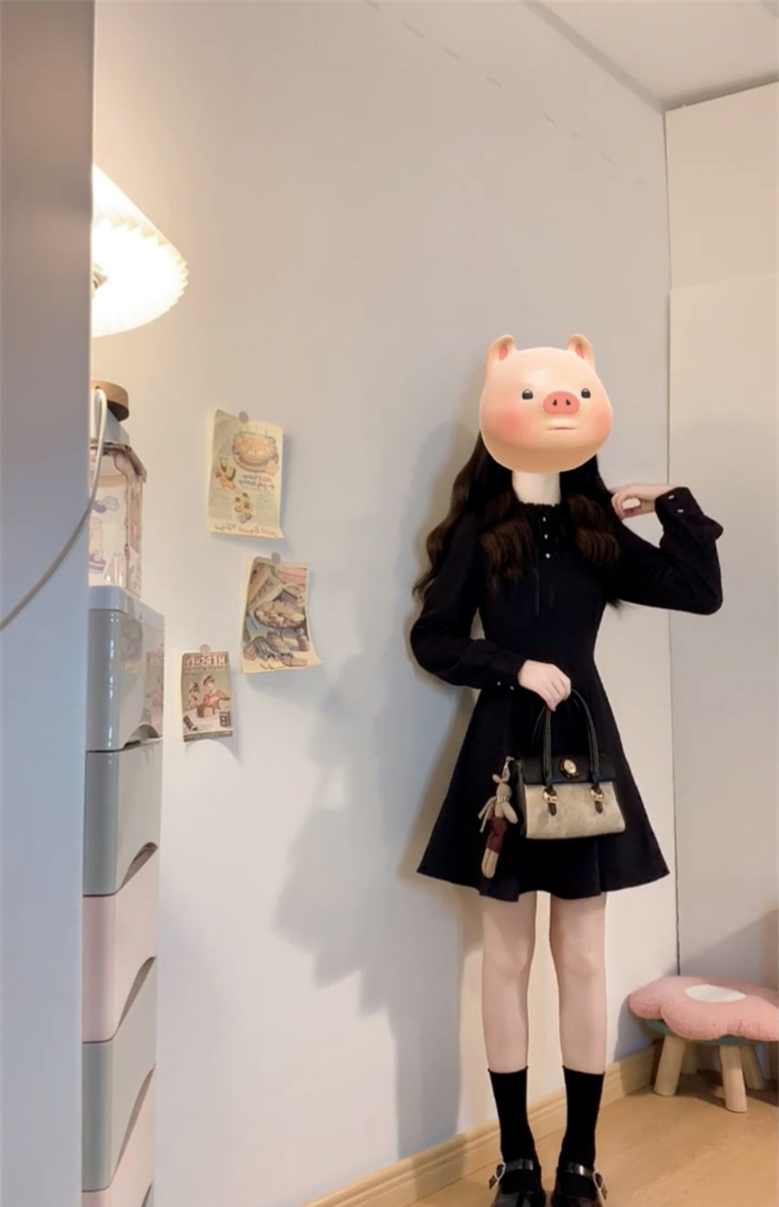  ワンピースドットコーデ 優美ゴシック調フレアワンピース